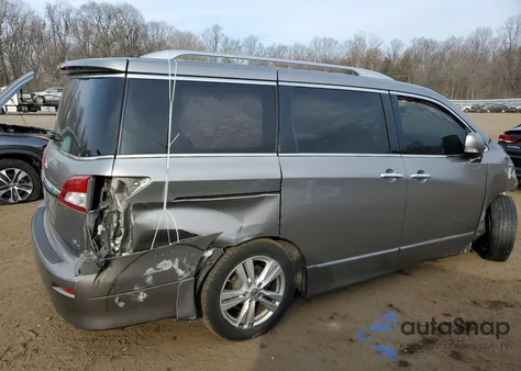 2012 Nissan Quest S z USA, uszkodzony, nr VIN JN8AE2KP9C9044420